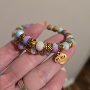 Alex & Ani Vintage 66 Collection Mermaid Beaded Wrap Bracelet